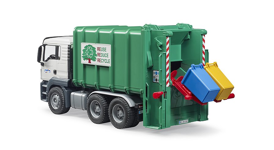 03763 MAN TGS Rear loading garbage truck