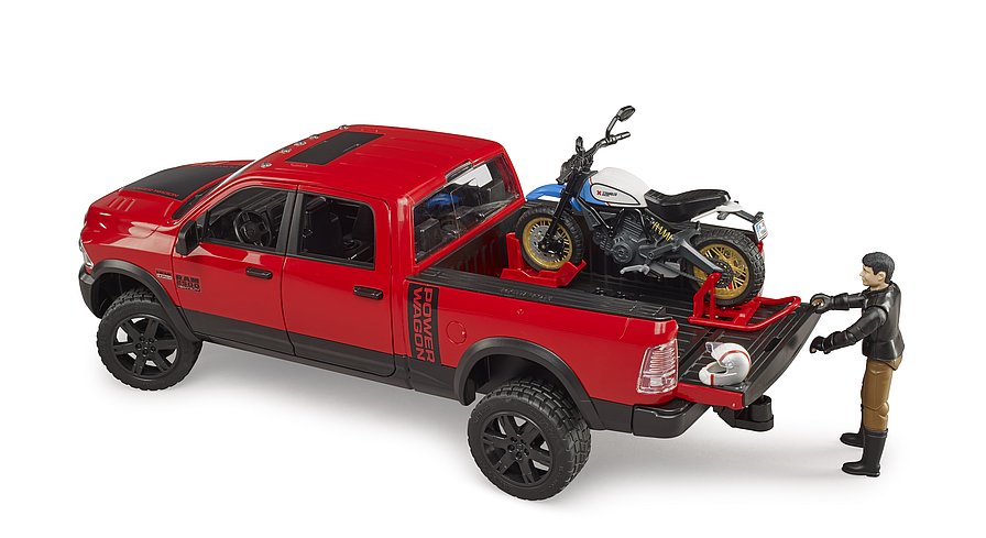 02502 RAM 2500 Power Wagon including Ducati Desert Sled