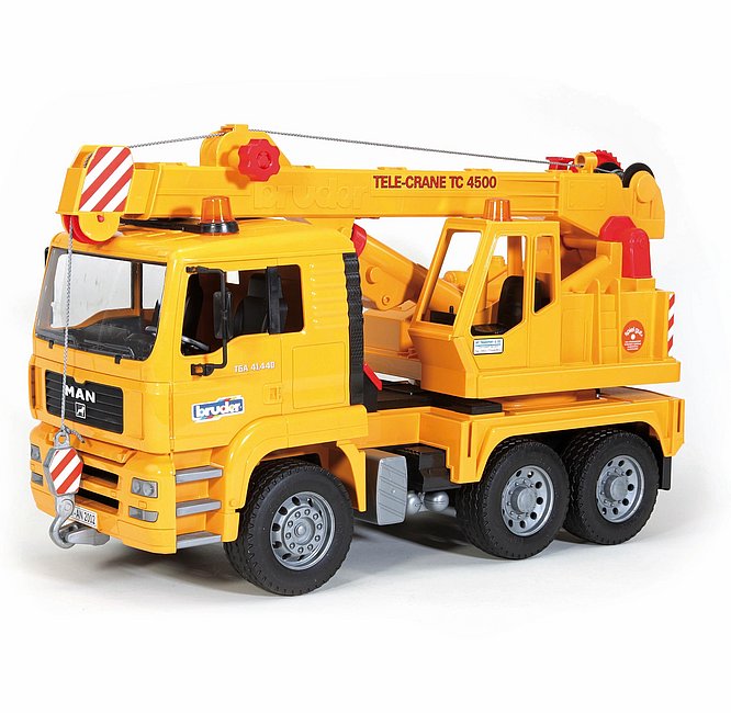 02754 MAN Crane truck without Light and Sound Module