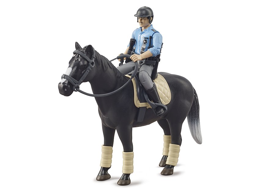 Figurine de policier à cheval BRUDER U62507