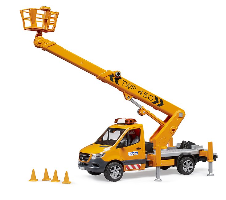 Bruder bucket truck on sale