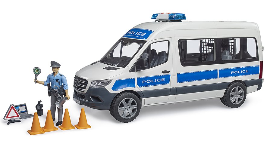 02683 MB Sprinter Police emergency vehicle with Light Sound Module