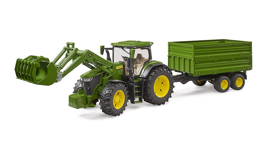 John deere tractor and trailer toy online